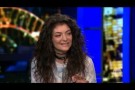 Lorde "Royals" Success & Pure Heroine Australian Tv Interview in FULL Oct. 22, 2013