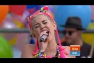 Miley Cyrus - Wrecking Ball (Live on Sunrise)