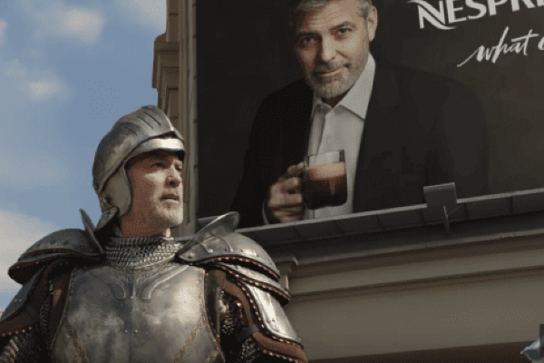 George Clooney ve Natalie Dormer kahve reklamında