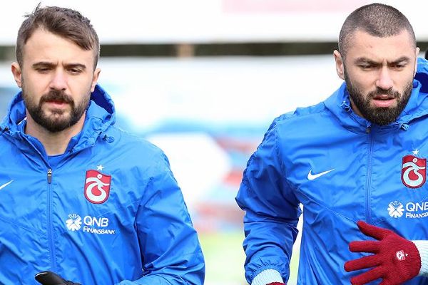 Trabzonsporda Onur ve Burak süresiz kadro dışı bırakıldı
