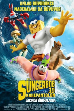 Sünger Bob Kare Pantolon 3D - The Sponge Bob Movie: Sponge Out of Water