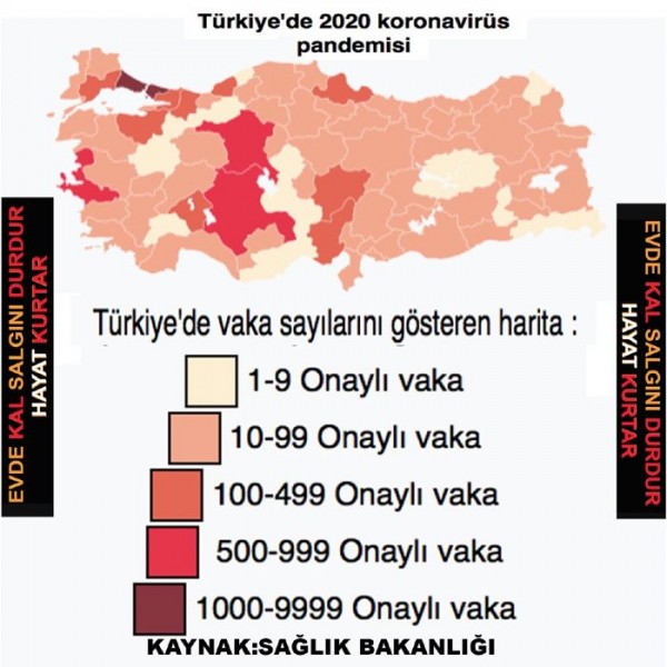 Türkiyede corona virüsten can kaybı 277 oldu... En çok vaka İstanbulda...
